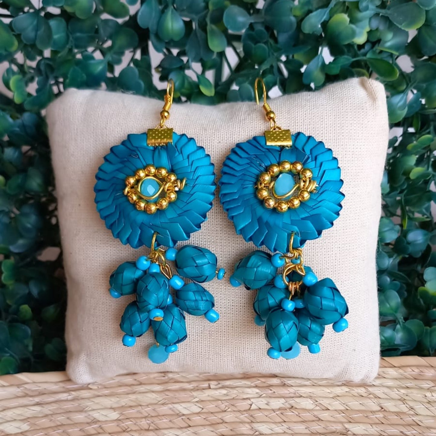 Arete Flor de Girasol