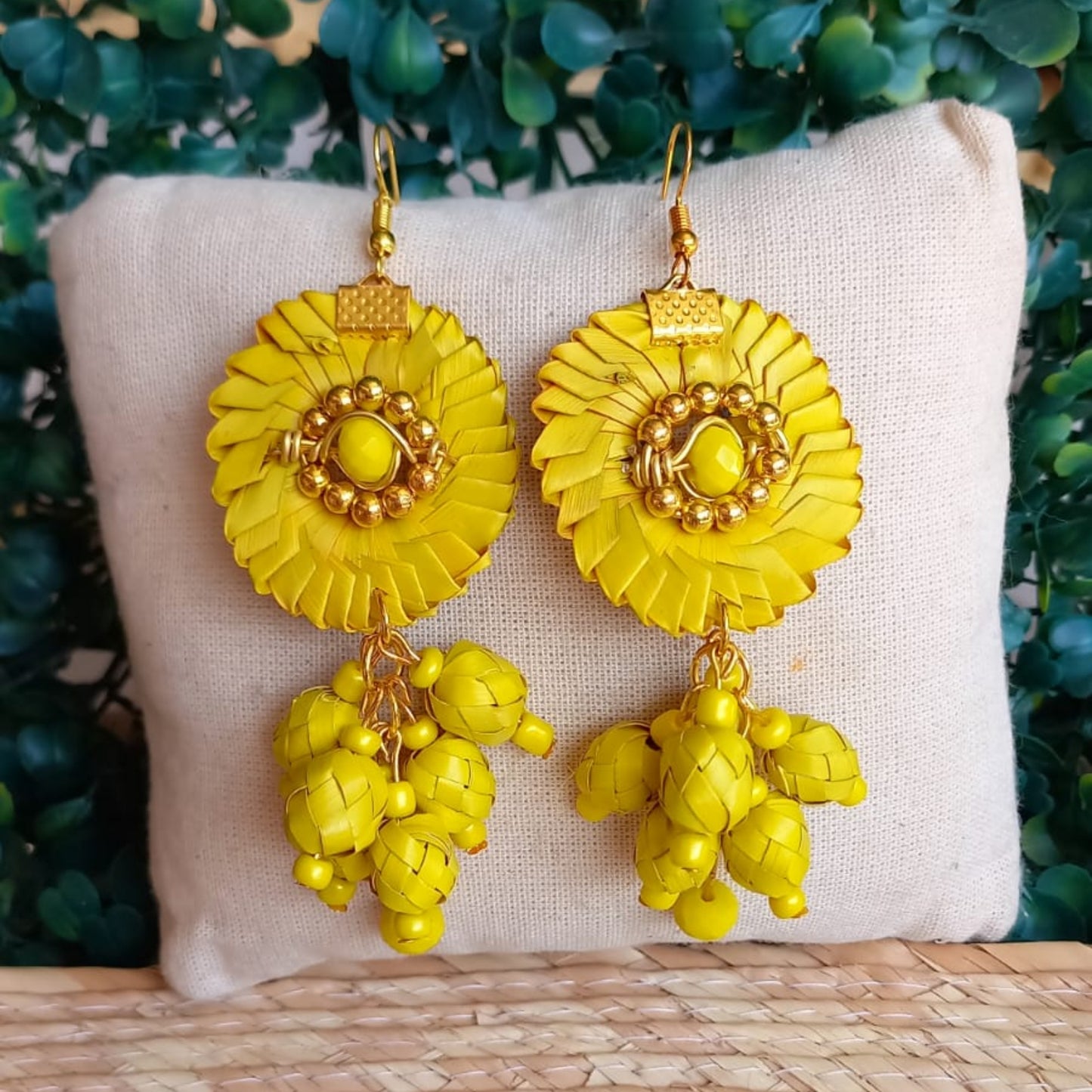 Arete Flor de Girasol
