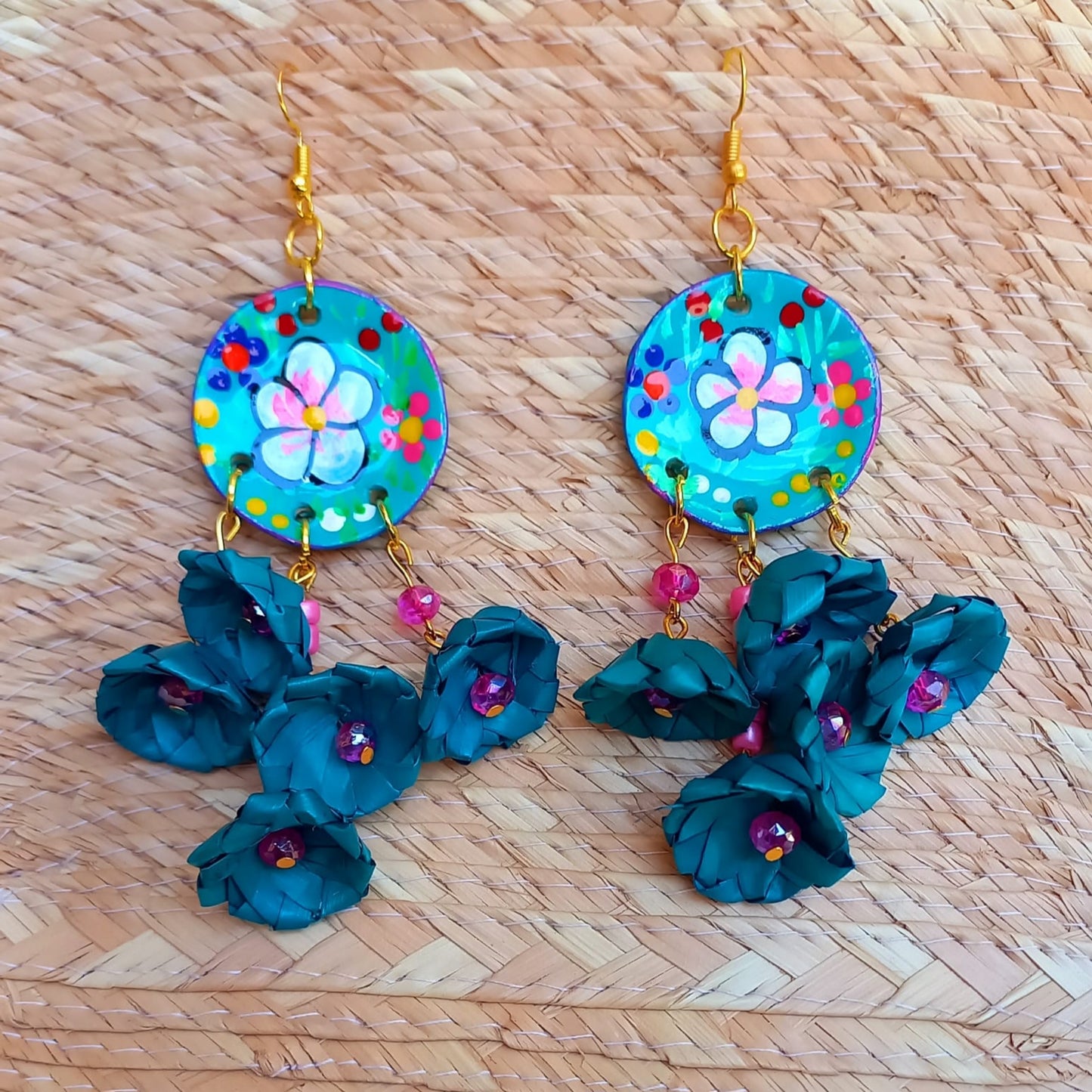 Aretes Flores Vivas