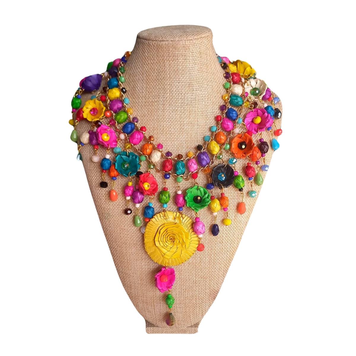 Collar gargantilla multicolor
