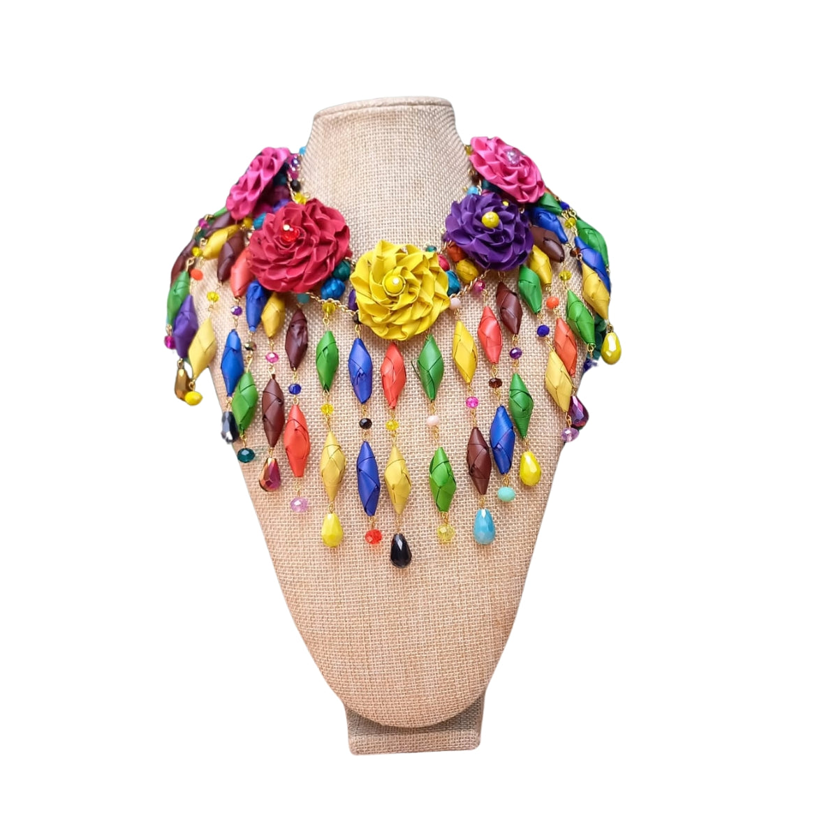 Collar rosas
