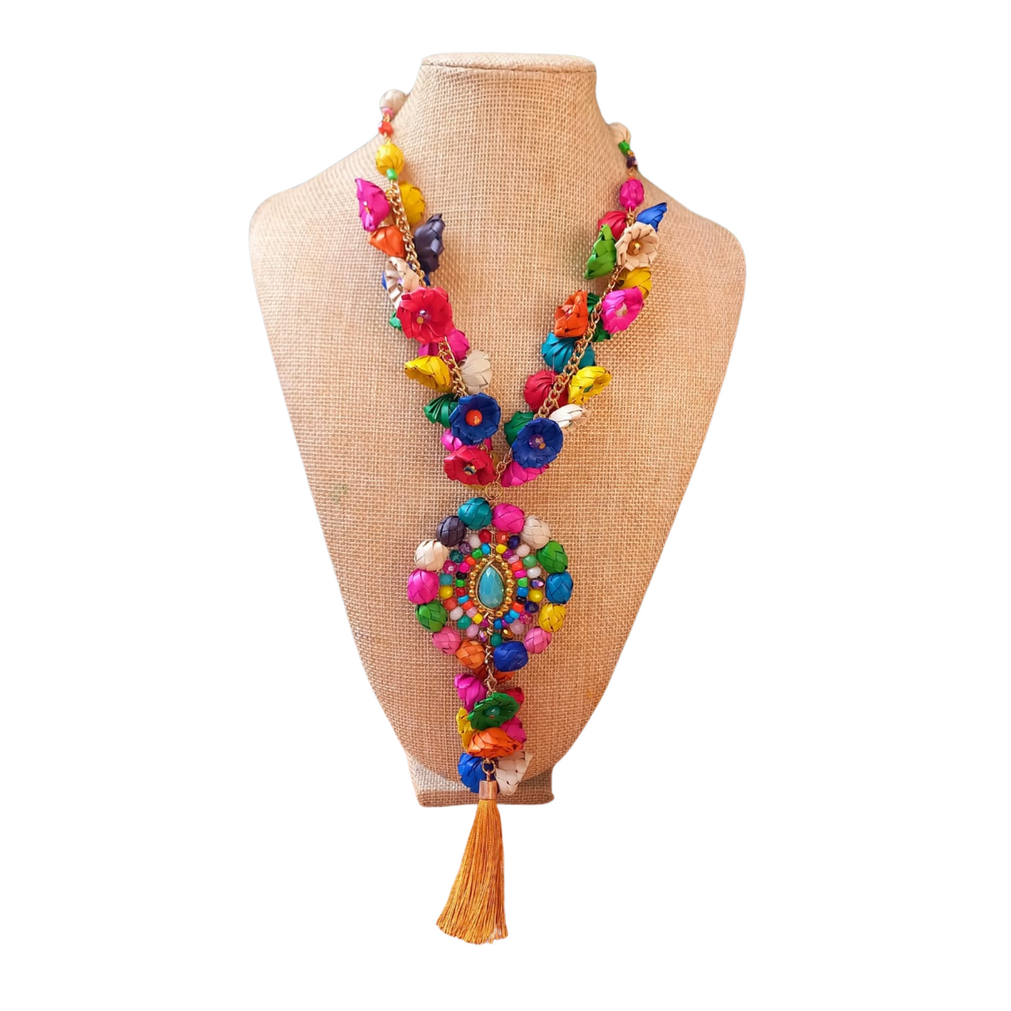 Collar flores mini
