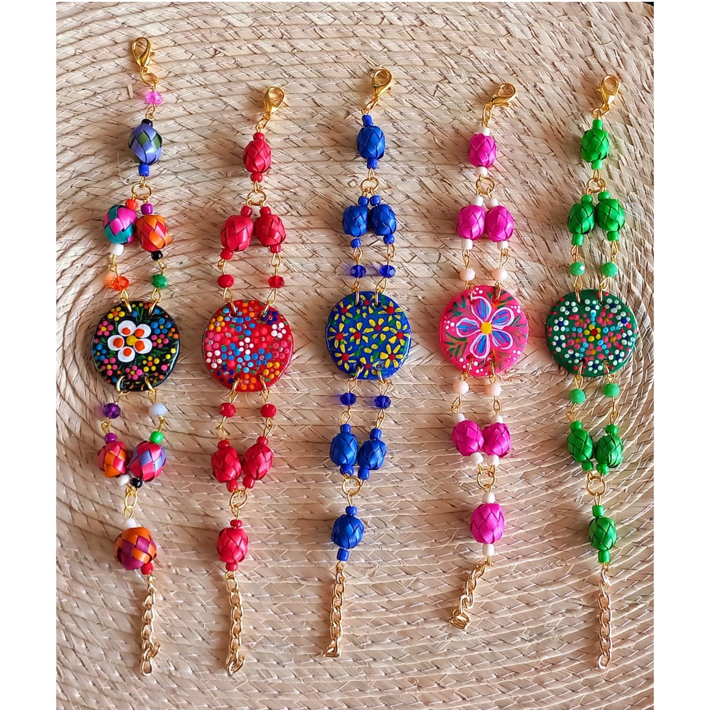 Pulsera dije redondo