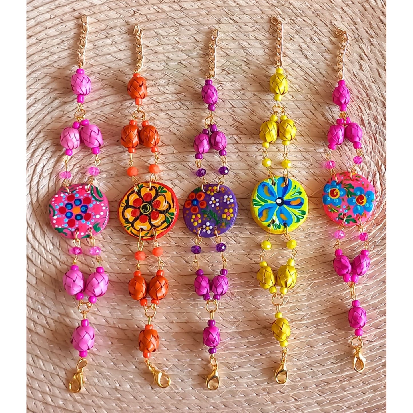 Pulsera dije redondo