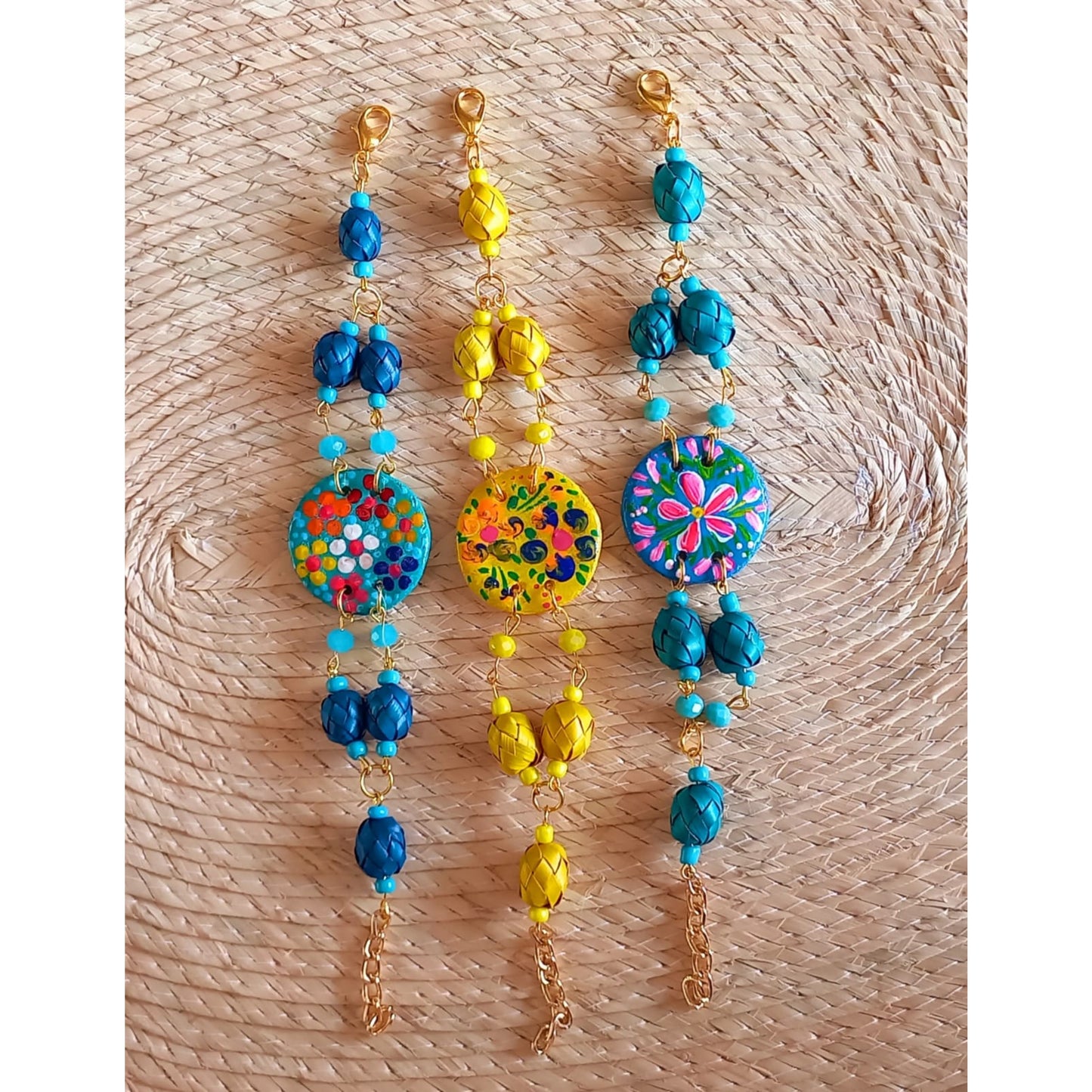 Pulsera dije redondo