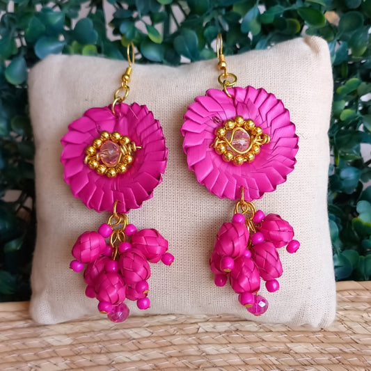 Arete Flor de Girasol