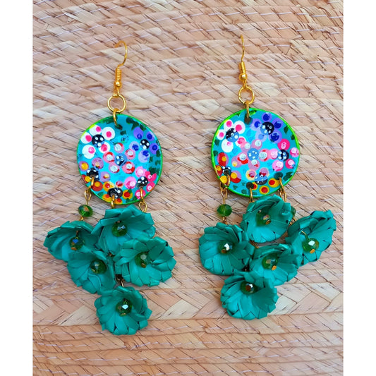 Aretes Flores Vivas