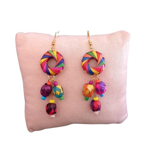 Aretes Arcoíris de Palma