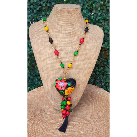 Collar corazón Mestizo